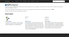 Desktop Screenshot of cfeclipse.org